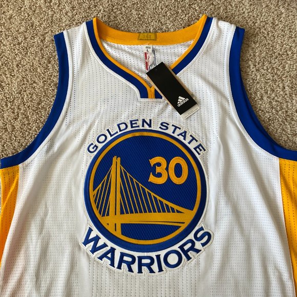 Golden State Warriors Steph Curry pro cut on court jersey - Picture 2 of 10